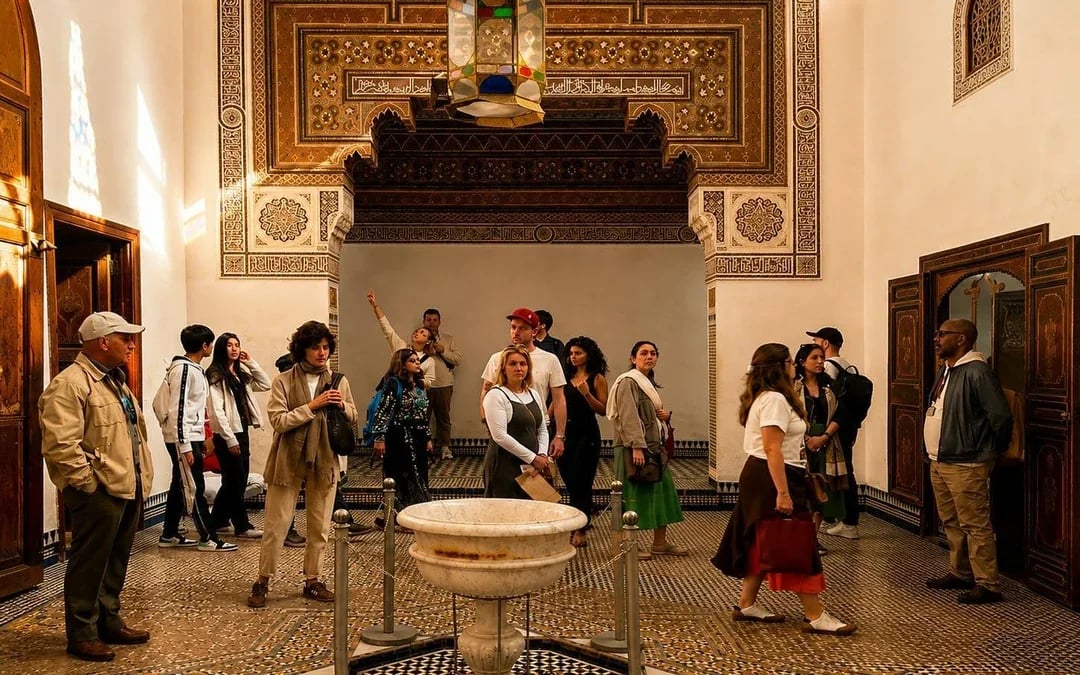 Marrakech: Private Guided Walking Tour of Medina, Bahia Palace & Ben Youssef Image 8