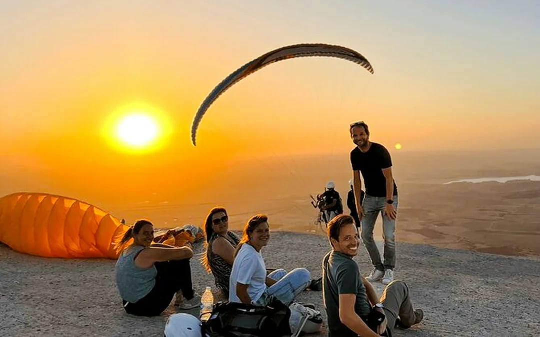 Marrakech Tandem Paragliding Flight with Atlas Mountain Views Image 2