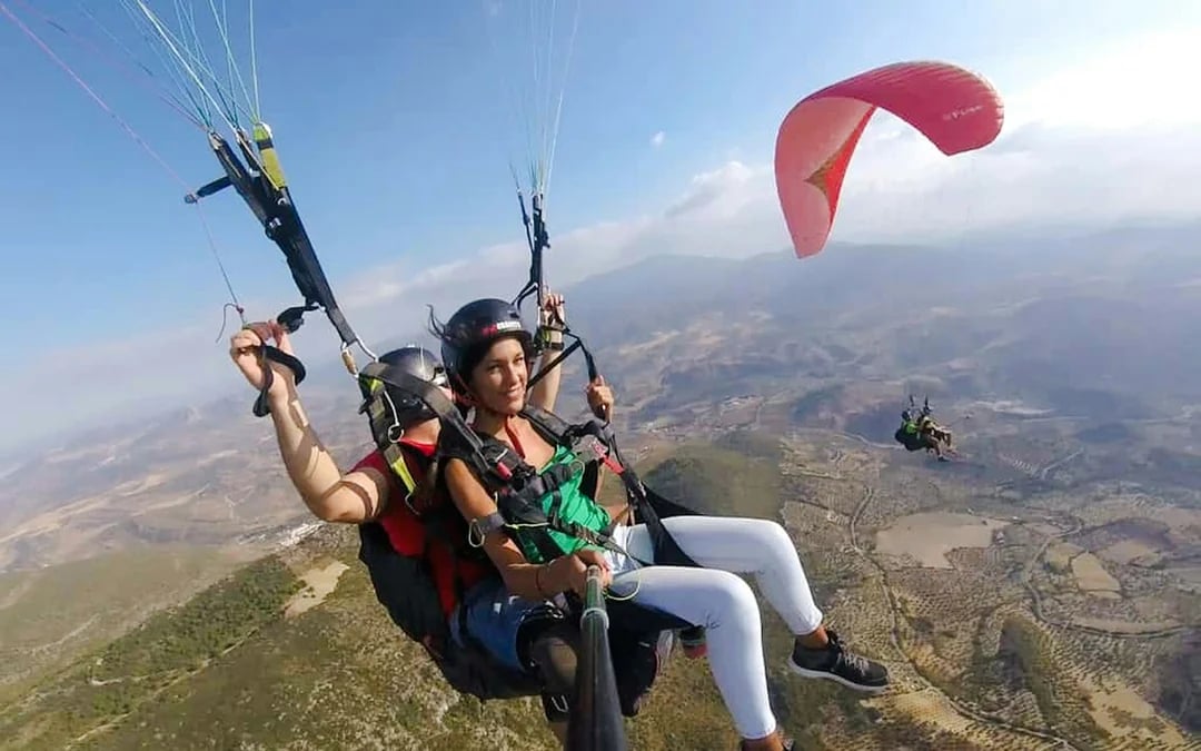 Marrakech Tandem Paragliding Flight with Atlas Mountain Views Image 4