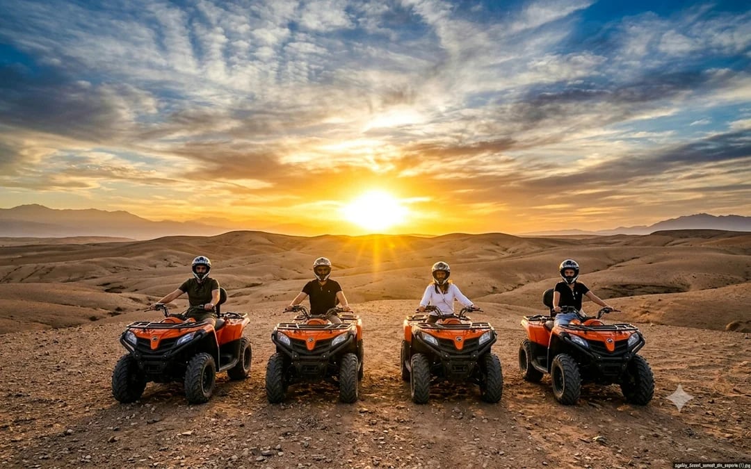 Marrakesh Agafay Desert Guided Quad Bike Tour Image 2