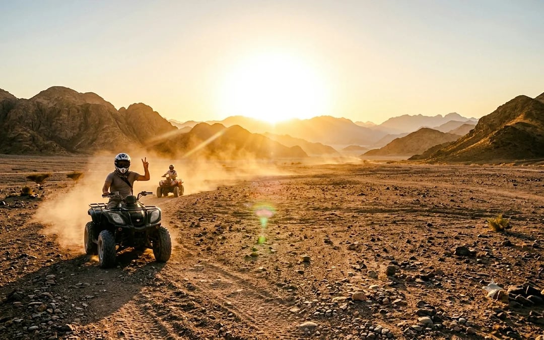 Marrakesh Agafay Desert Guided Quad Bike Tour Image 3