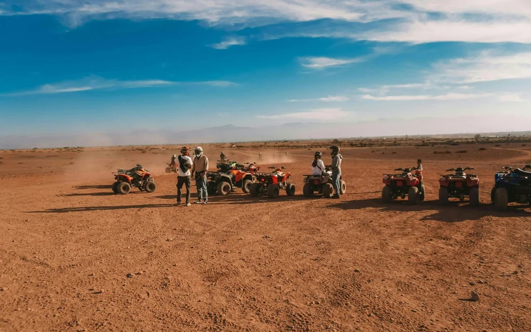 Marrakesh Agafay Desert Guided Quad Bike Tour Image 5