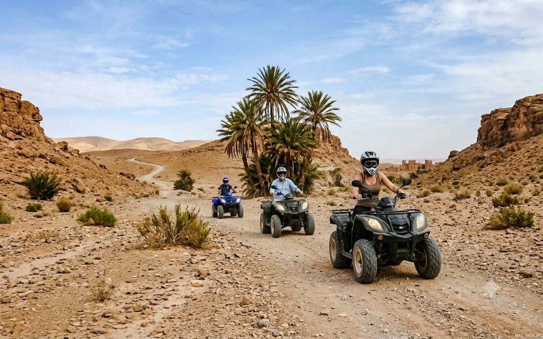 Marrakesh Agafay Desert Guided Quad Bike Tour Image 9