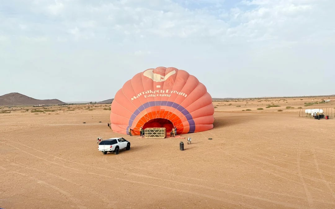 Marrakesh: Hot Air Balloon Ride over Atlas Mountains with Breakfast, Transfers & Flight Certificate Image 5