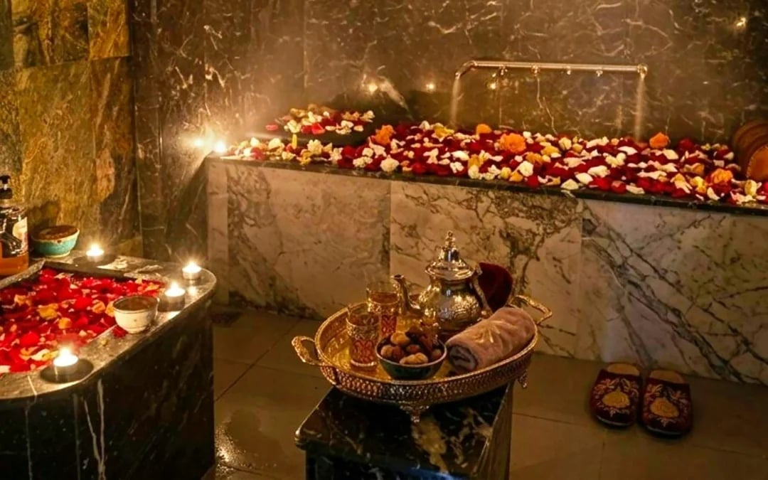 Marrakesh: Romantic Traditional Moroccan Hammam, Massage & Dinner Experience with Hotel Transfers Image 1