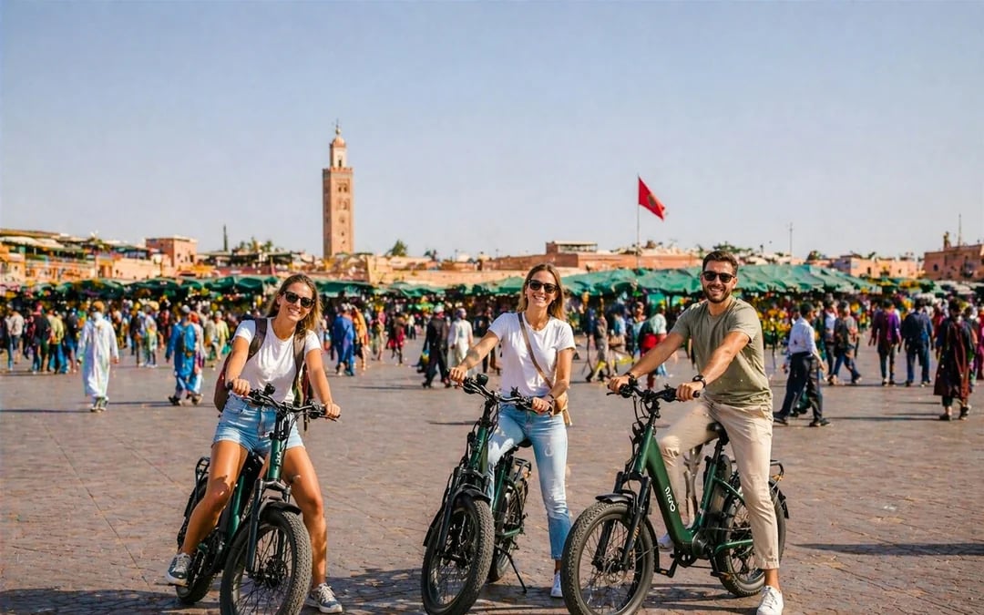 Marrakesh Self-Guided E-Bike Tour with Audio Guide Image 3