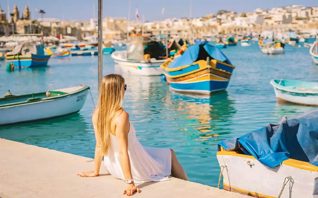Marsaxlokk Fishing Village & Sunday Market, Blue Grotto & Qrendi Guided Tour Image 1