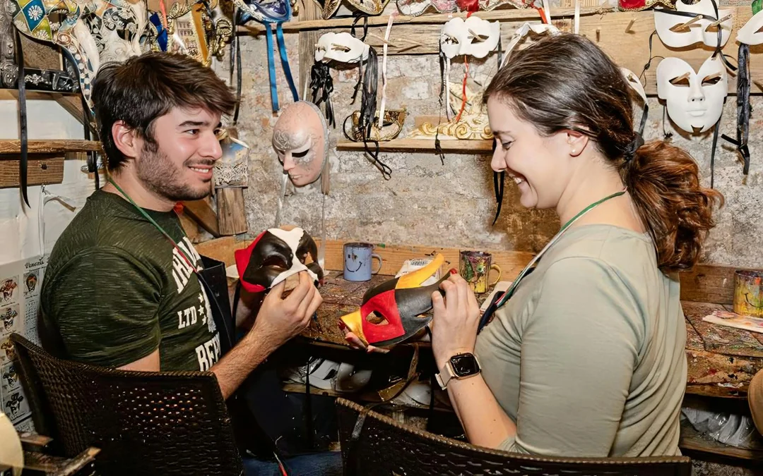 Mask Decoration Workshop in St. Mark's Square Image 2
