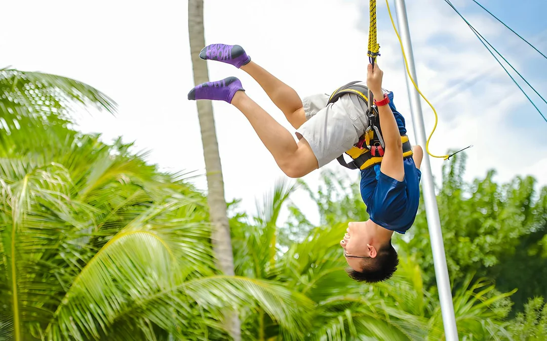 Mega Adventure Sentosa Tickets: Zip, Climb & Jump Image 2