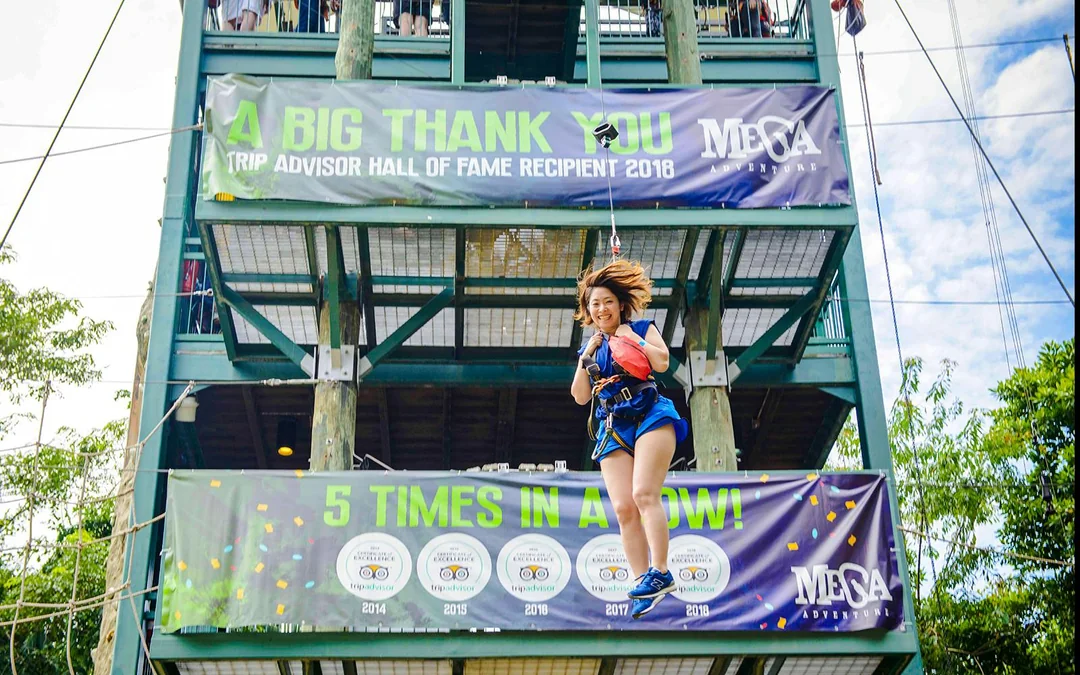 Mega Adventure Sentosa Tickets: Zip, Climb & Jump Image 5