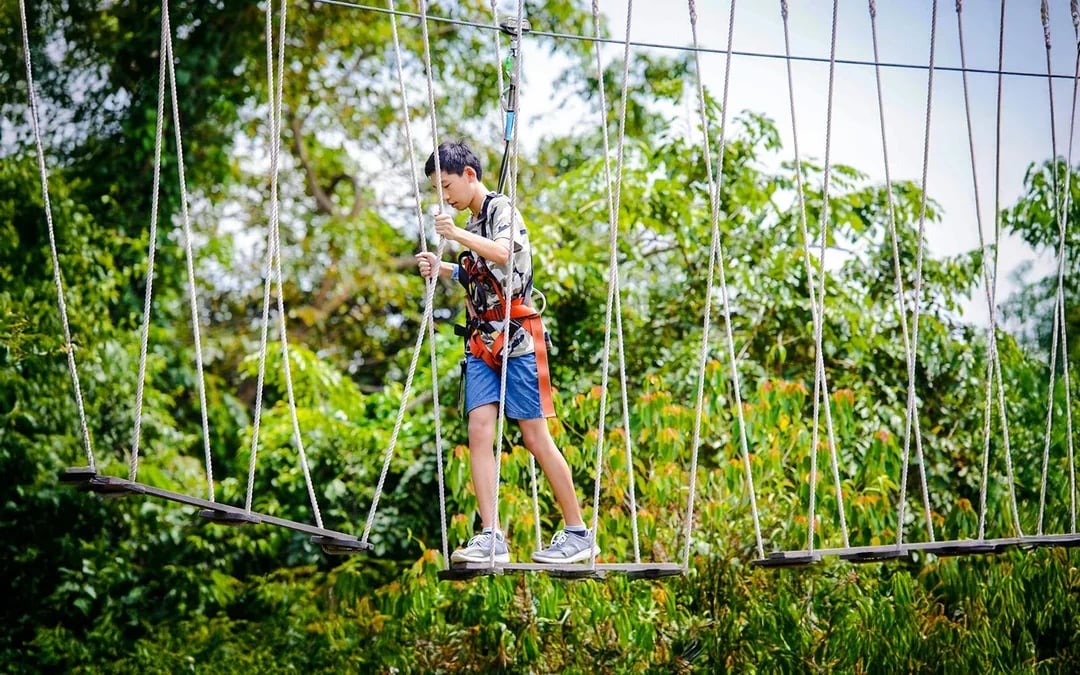 Mega Adventure Sentosa Tickets: Zip, Climb & Jump Image 9
