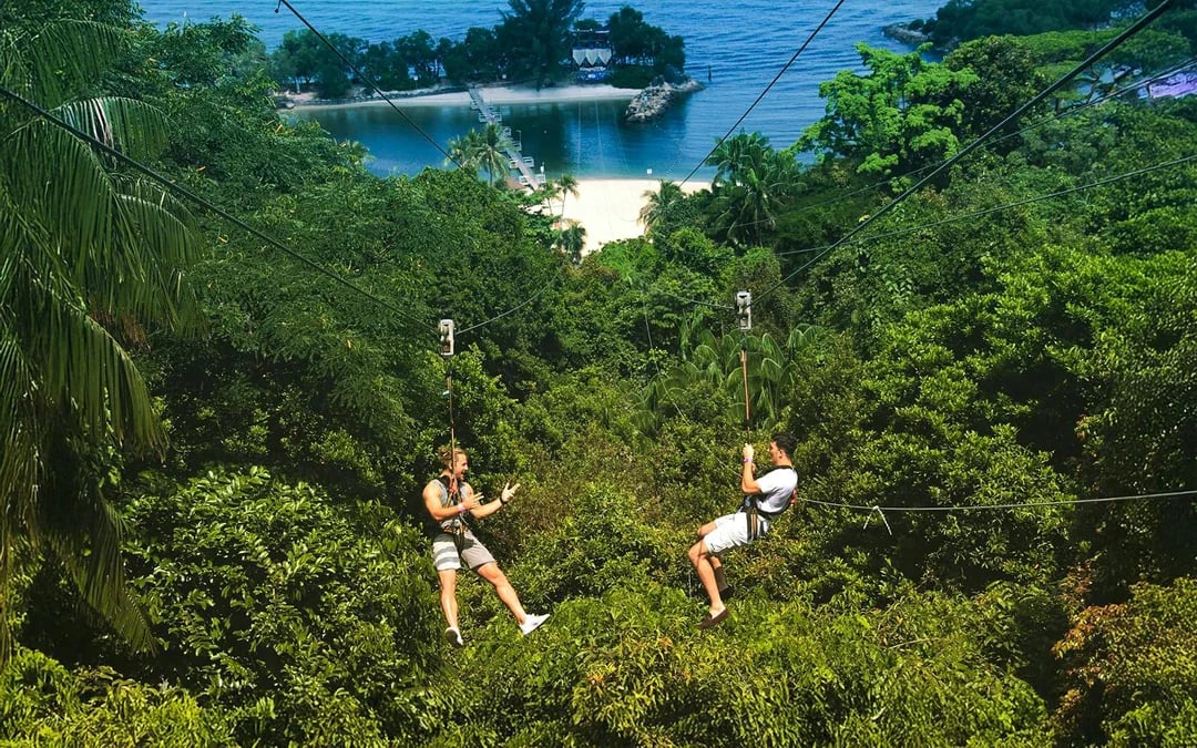 MegaZip & MegaBounce Tickets at Mega Adventure Park Sentosa Image 4