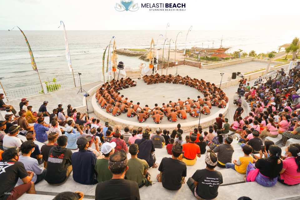 Melasti Beach Kecak Dance Show in Bali | Indonesia