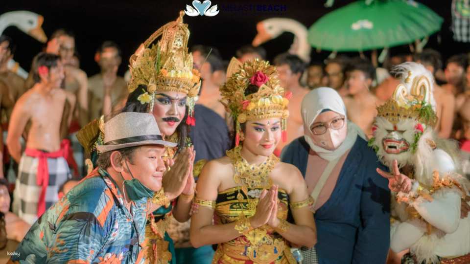 Melasti Beach Kecak Dance Show in Bali | Indonesia