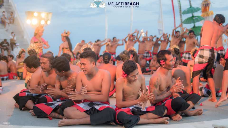 Melasti Beach Kecak Dance Show in Bali | Indonesia