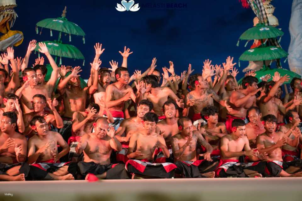 Melasti Beach Kecak Dance Show in Bali | Indonesia