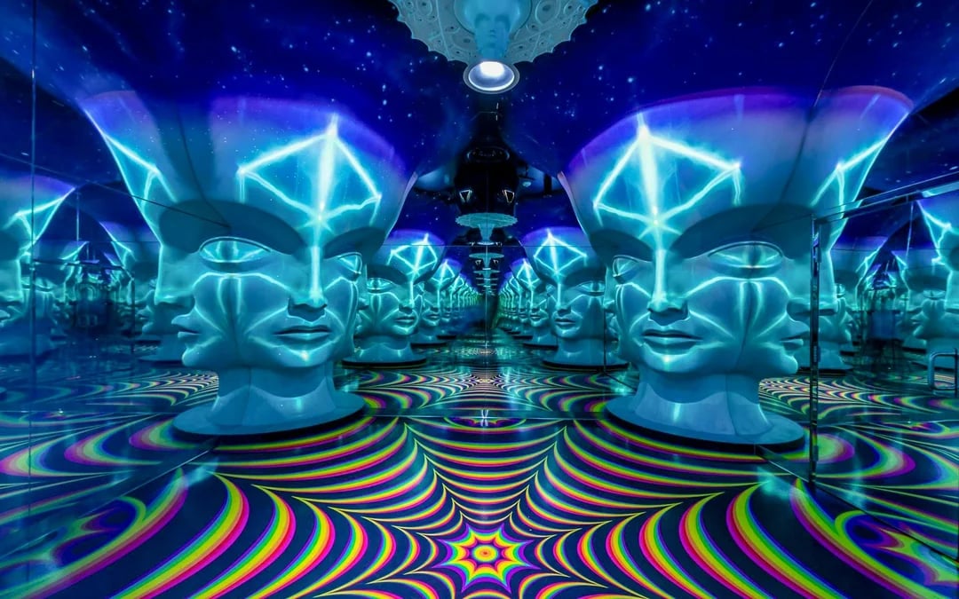 Meow Wolf's Omega Mart VIP Package with Collector's Ticket, Lanyard and 1 Drink Image 2