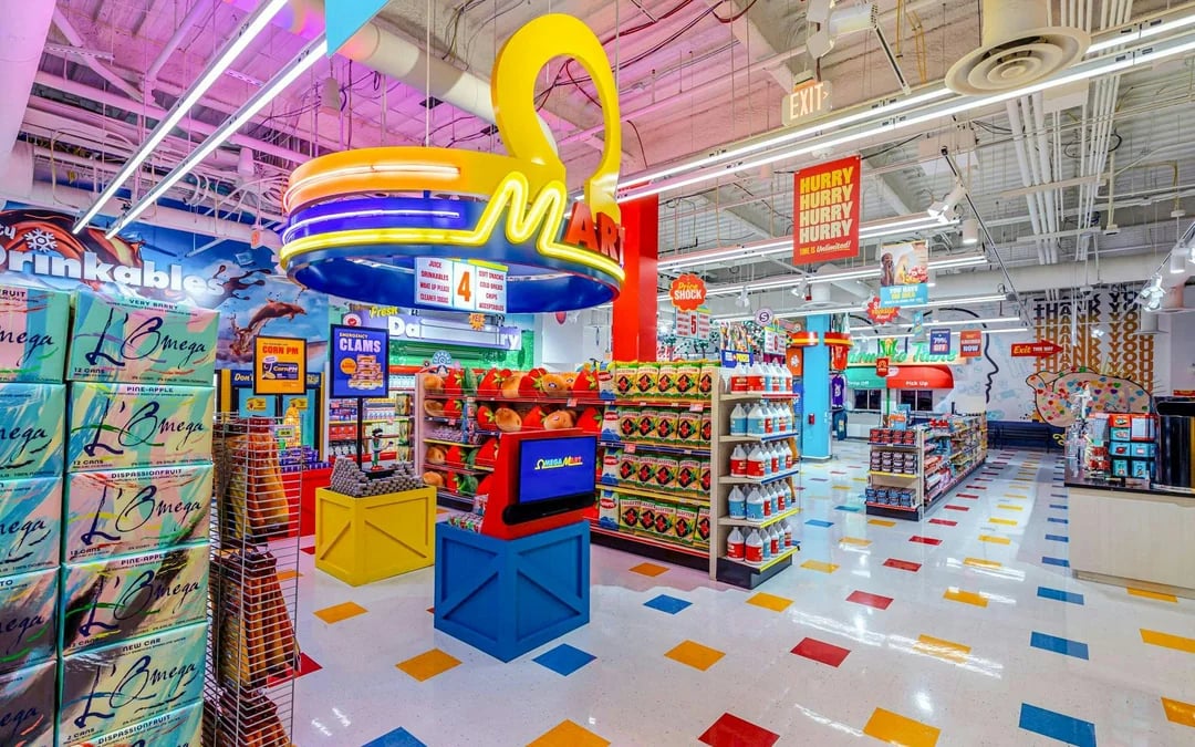 Meow Wolf's Omega Mart VIP Package with Collector's Ticket, Lanyard and 1 Drink Image 4