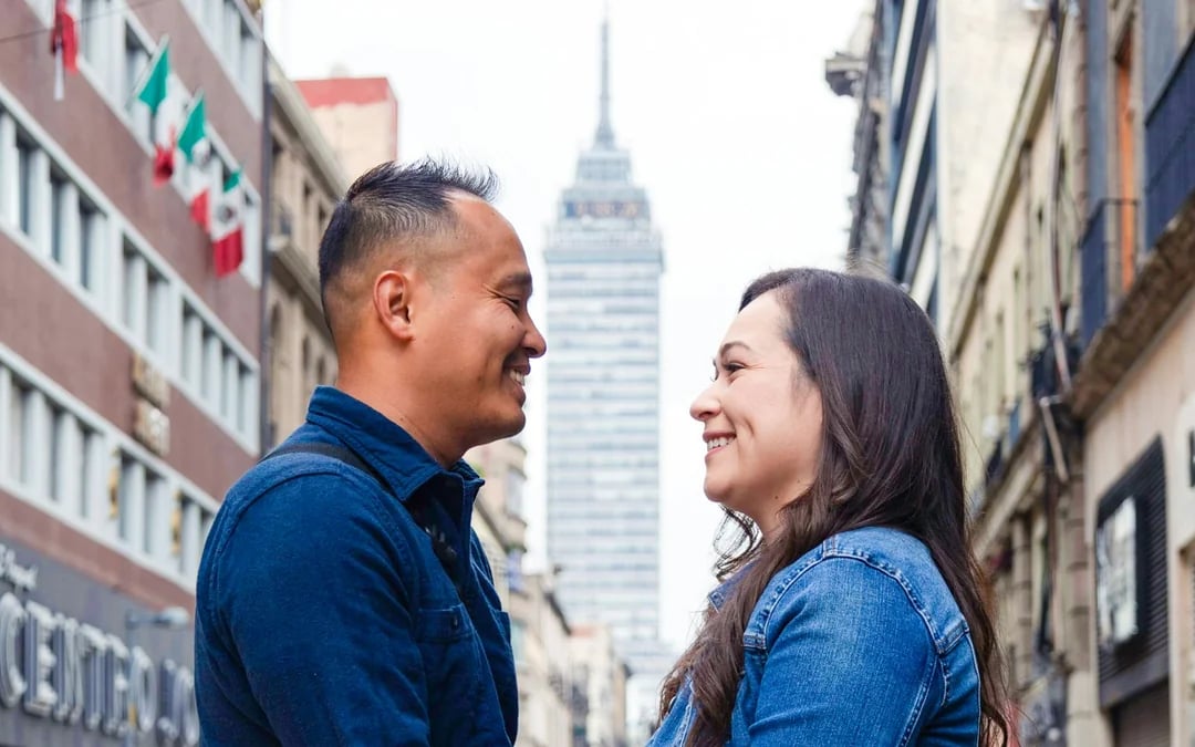 Mexico City Vacation Photoshoot at Iconic Landmarks Image 11
