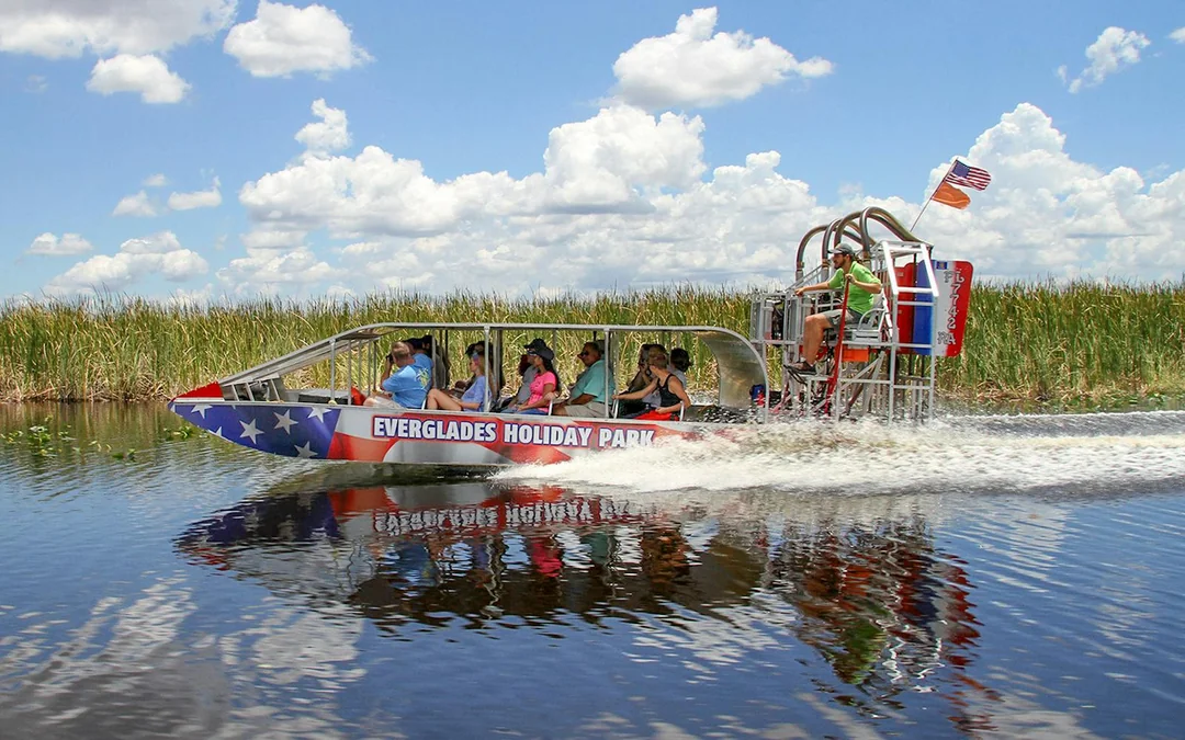 Miami: Everglades Holiday Park Airboat Tour with Alligator Show Image 4