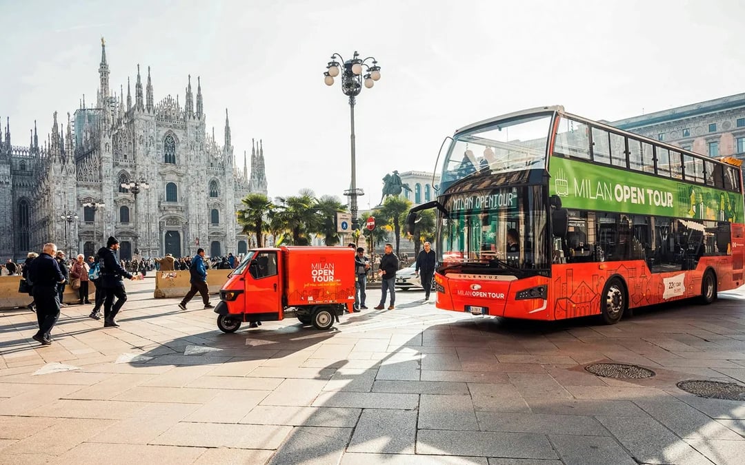 Milan Open Tour: Milan Hop-on Hop-off Bus Tour Image 2