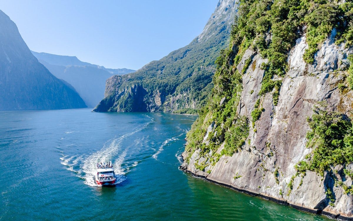 Milford Sound Nature Cruise with the Captain's VIP Lounge Image 1