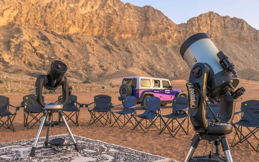 Mleiha: Expert-led Stargazing Experience with Telescope Viewing Image 2