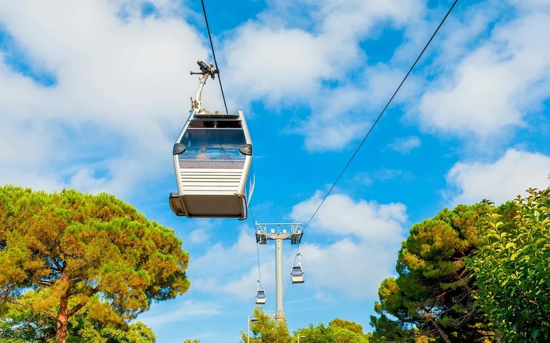 Montjuïc Cable Car Roundtrip Tickets Image 1