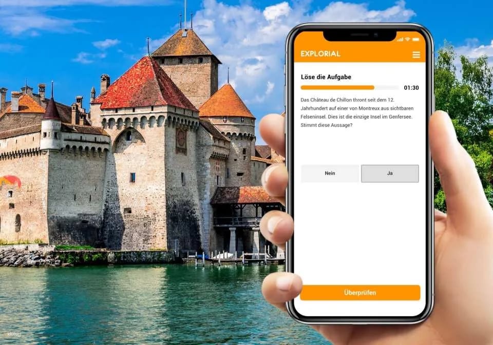 Montreux interactive scavenger hunt with the smartphone