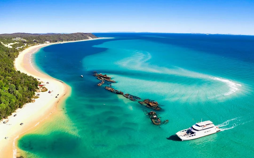 Moreton Island: Tangalooma Wrecks & Lighthouse Sightseeing Tour with Lunch Image 9