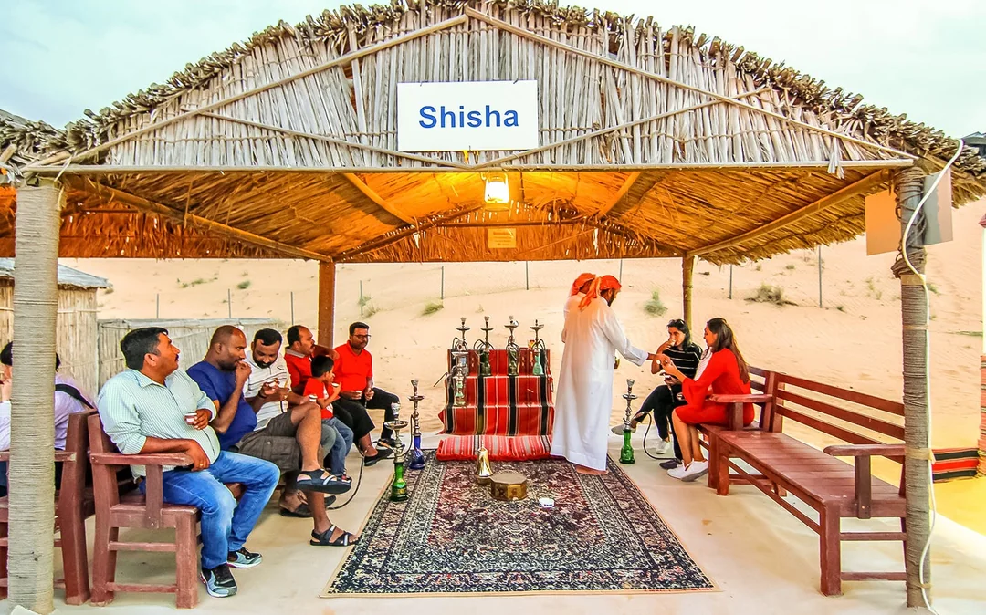 Morning Desert Safari with Camel Farm Visit & Sandboarding Image 2
