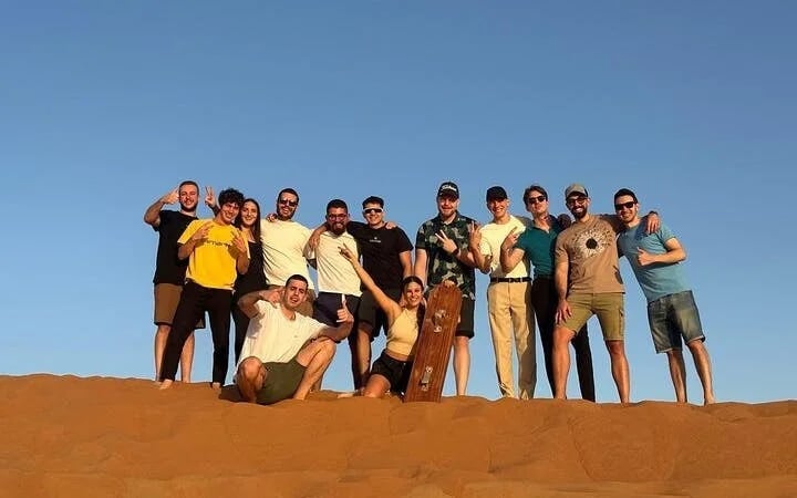 Morning Desert Safari with Dune Bashing, Sandboarding & Camel Ride Image 3