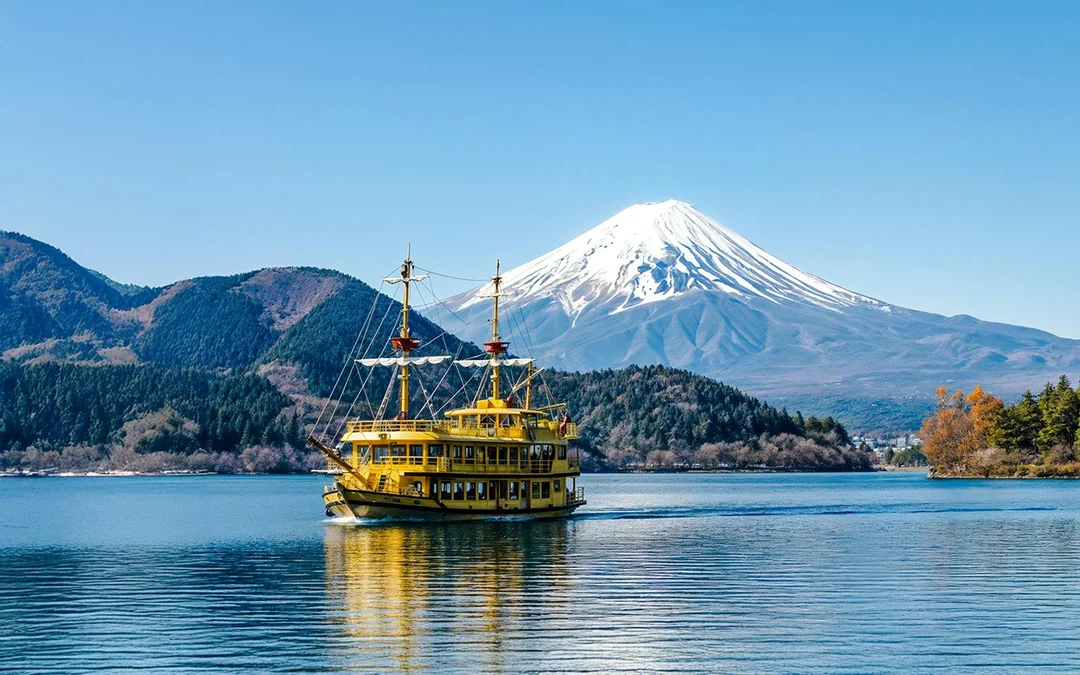 Mount Fuji Tour with Hakone Ropeway, Lake Ashi, Hakone Shrine, & More Image 1