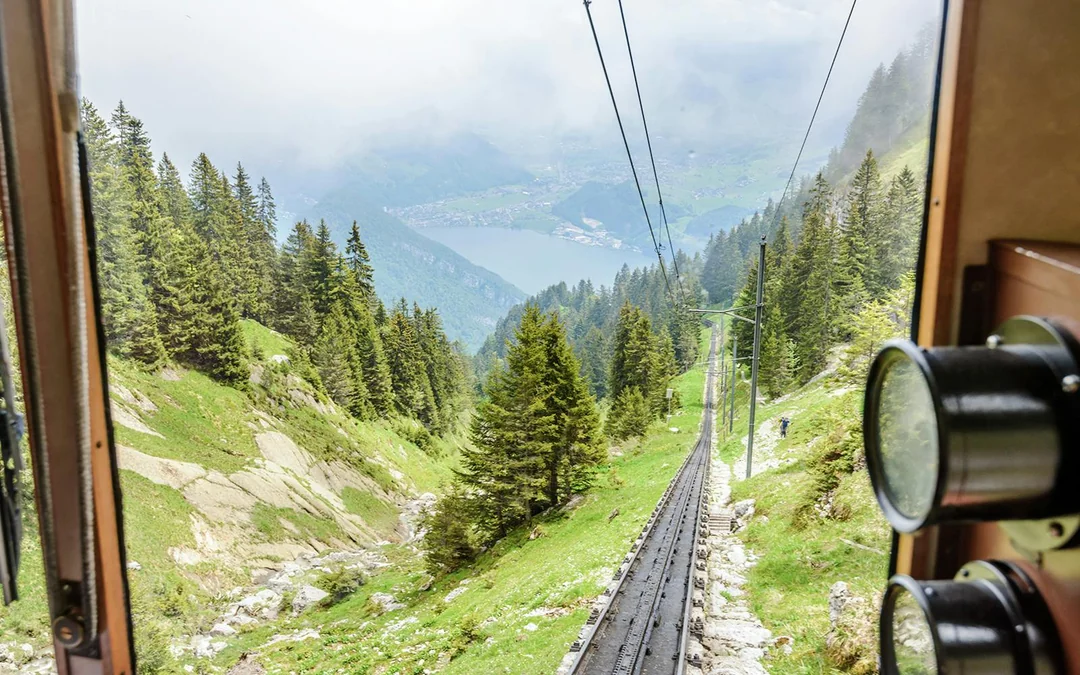 Mount Pilatus: Cogwheel Train & Cable Car Round-Trip Tickets Image 3