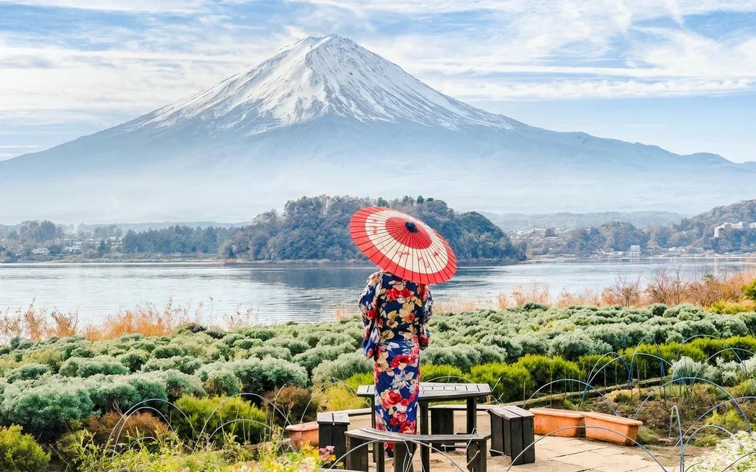 Mt. Fuji Instagrammable Tour: Chureito Pagoda, Oishi Park, Hikawa Clock Shop, Lawson Store, & More Image 5