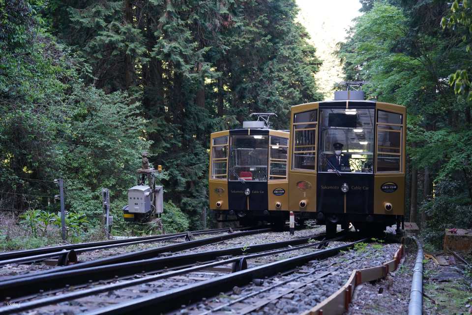 Mt. Hiei Sakamoto Ropeway Round Trip and One-Way Electronic Tickets