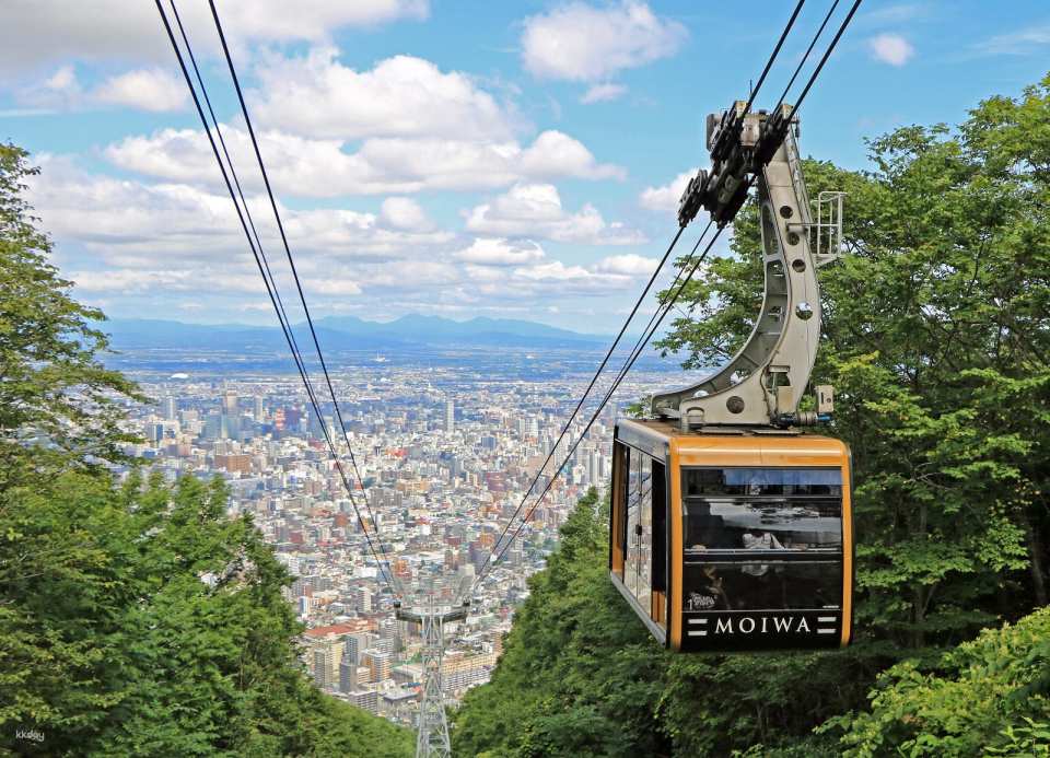 Mt. Moiwa Ropeway & Morisu Car (Mini Cable Car): Combo Ticket | Sapporo, Hokkaido, Japan