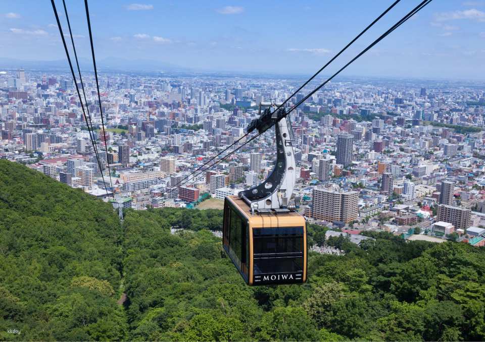 Mt. Moiwa Ropeway & Morisu Car (Mini Cable Car): Combo Ticket | Sapporo, Hokkaido, Japan