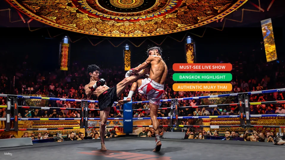 Muay Thai Boxing at Rajadamnern Stadium in Bangkok | Thailand