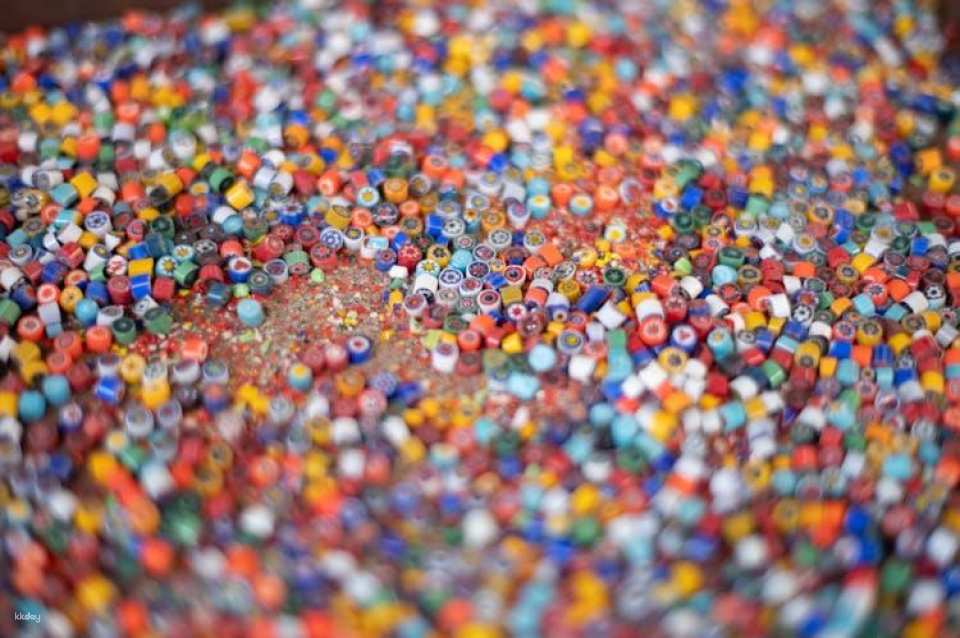 Murano glass and Burano lace experience with prosecco wine