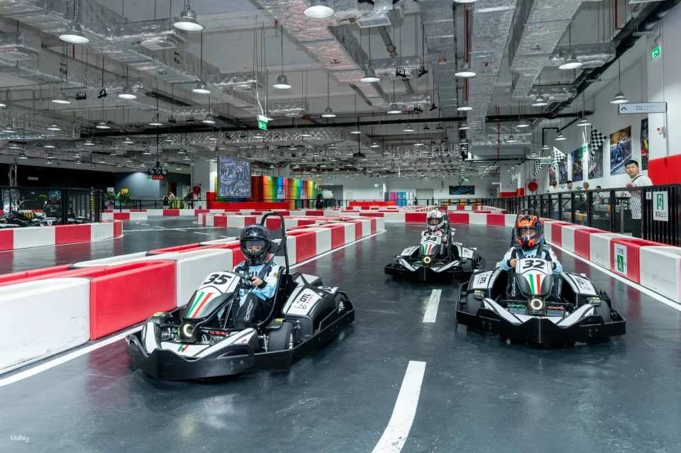 [Must-try Macau Experience] FUNFUN KART Indoor Go-Kart | First Ever Indoor Electric Go-Karting in Macau | Lisboeta Macau