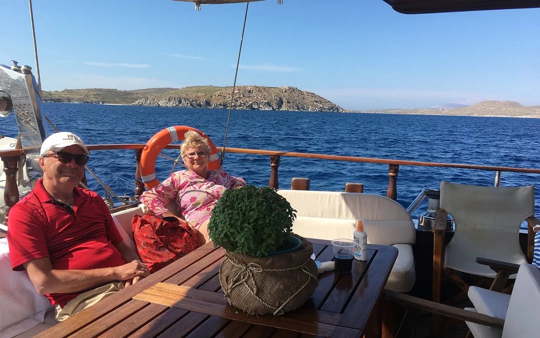 Mykonos: Delos & Rhenia Islands Boat Cruise with BBQ Meal Image 1
