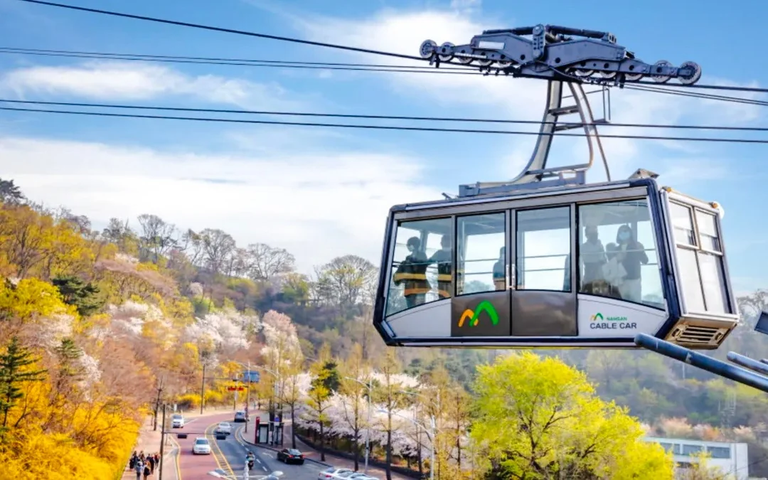 N Seoul Tower Observatory with Namsan Cable Car Round-trip Tickets (Ticket Pick-up before 6 PM: Myeng-dong Rednow) Image 4