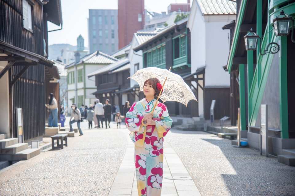 Nagasaki Dejima Admission Ticket (Includes a choice of kimono rental sets) (Nagasaki Prefecture, Nagasaki City)