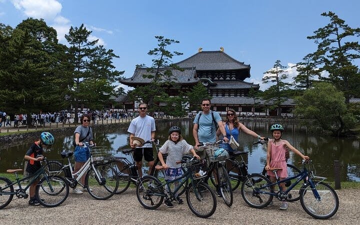 Nara Private E-Bike Tour: Todaiji, Deer Park, Knife shop, Shrine, Local Snack Image 5