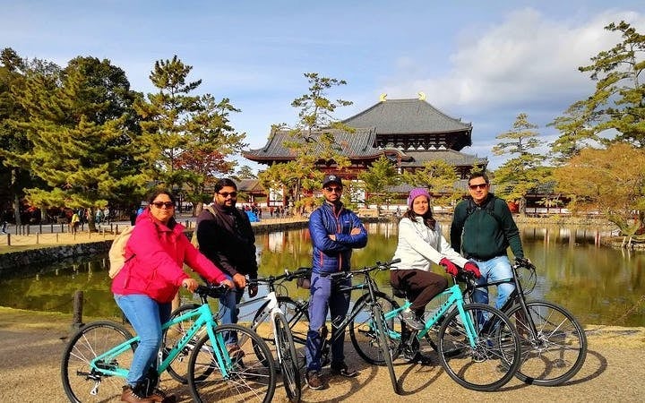 Nara Private Family Cross Bike Tour with Lunch Image 7