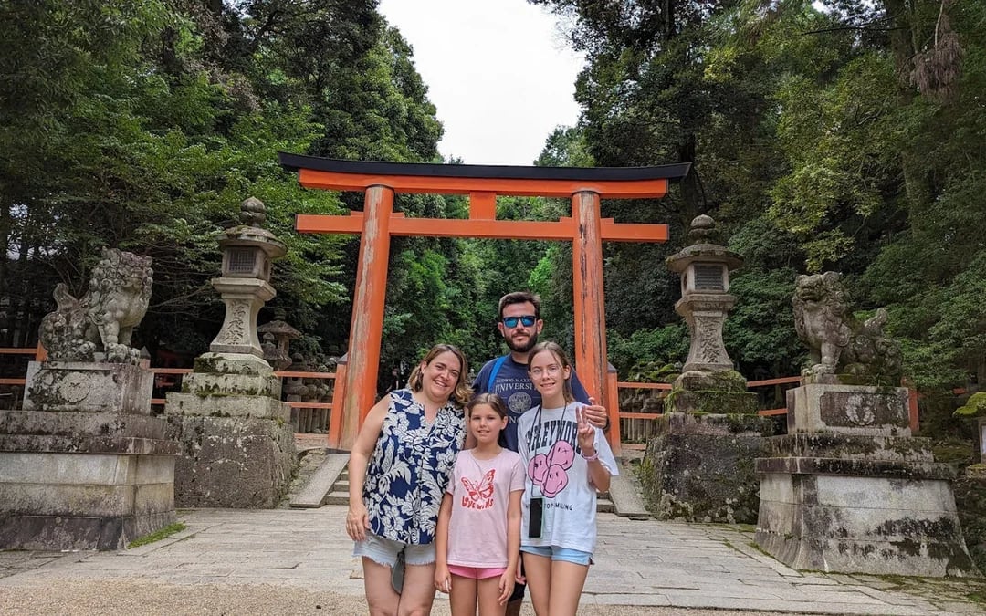 Nara Private Family E-Bike Tour with Lunch and Child Seats Included Image 2