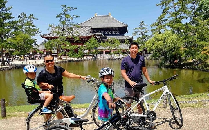 Nara Private Family E-Bike Tour with Lunch and Child Seats Included Image 4