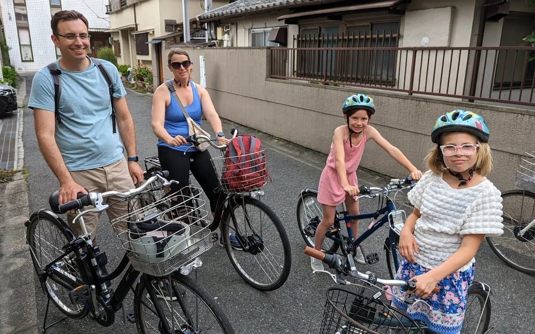 Nara Private Family E-Bike Tour with Lunch and Child Seats Included Image 5