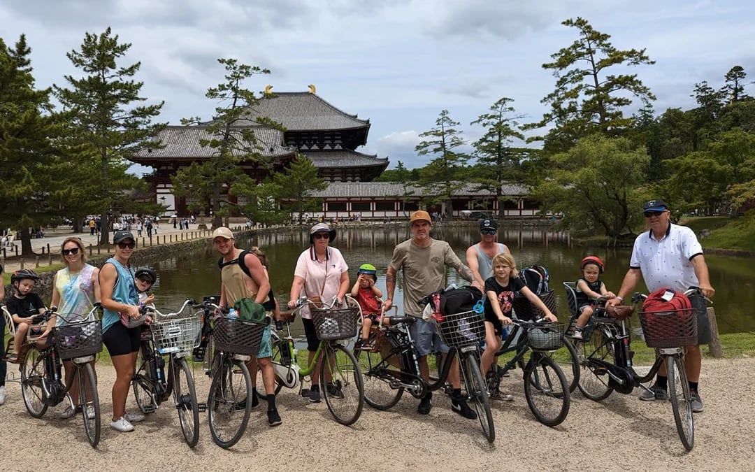 Nara Private Family E-Bike Tour with Lunch and Child Seats Included Image 9
